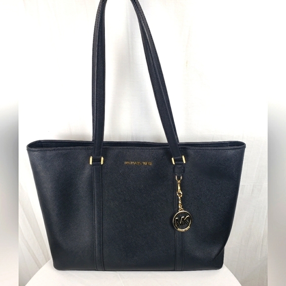 Michael Kors Black Large Tote/Laptop Carrier - Picture 1 of 11